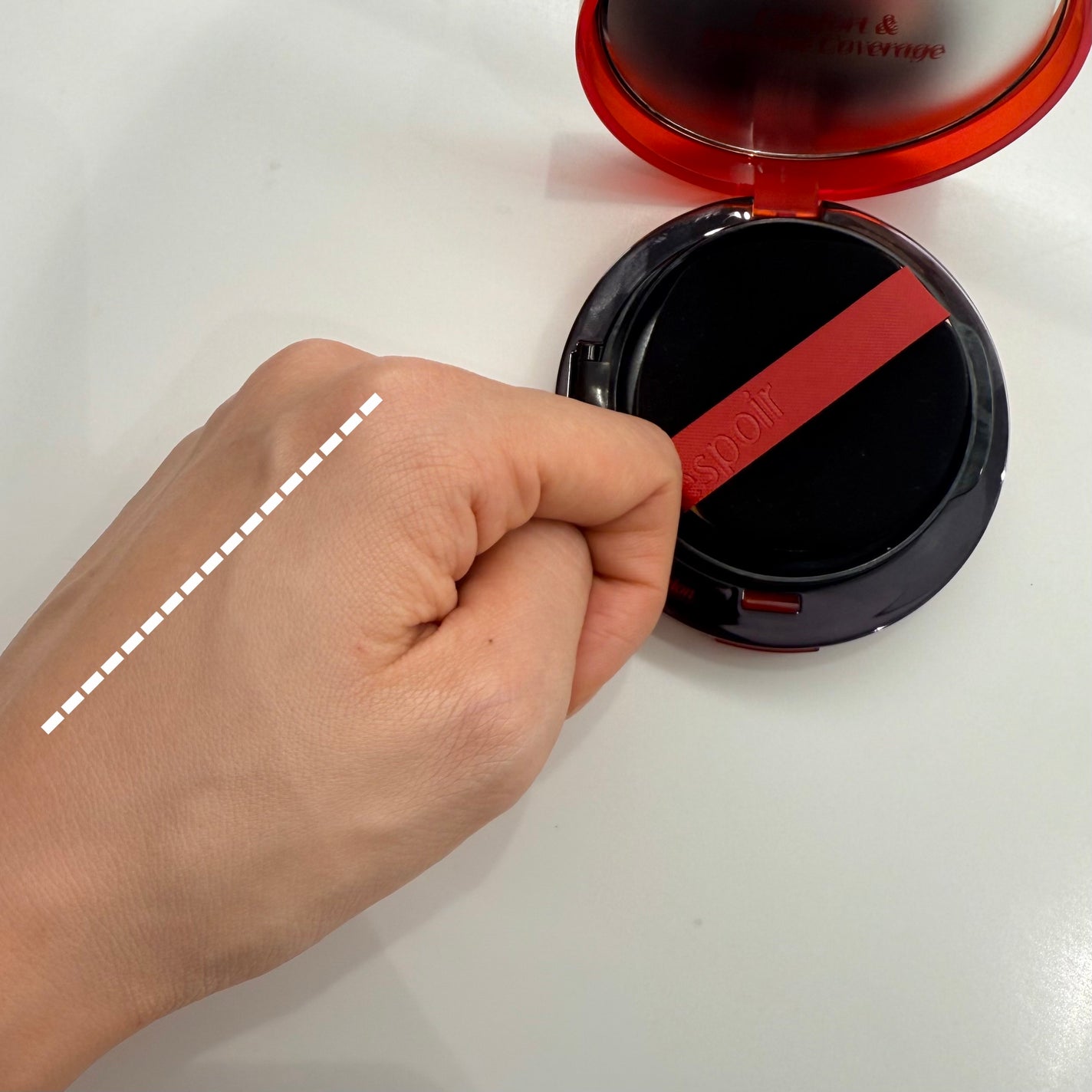 ビーベルベットカバークッション/espoir/クッションファンデーションを使ったクチコミ(3枚目)