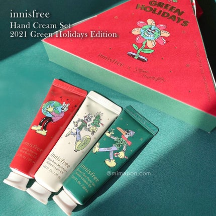 エアリー トゥインクル アイパレット 2021 Green Holidays Edition/innisfree/アイシャドウパレットを使ったクチコミ(3枚目)