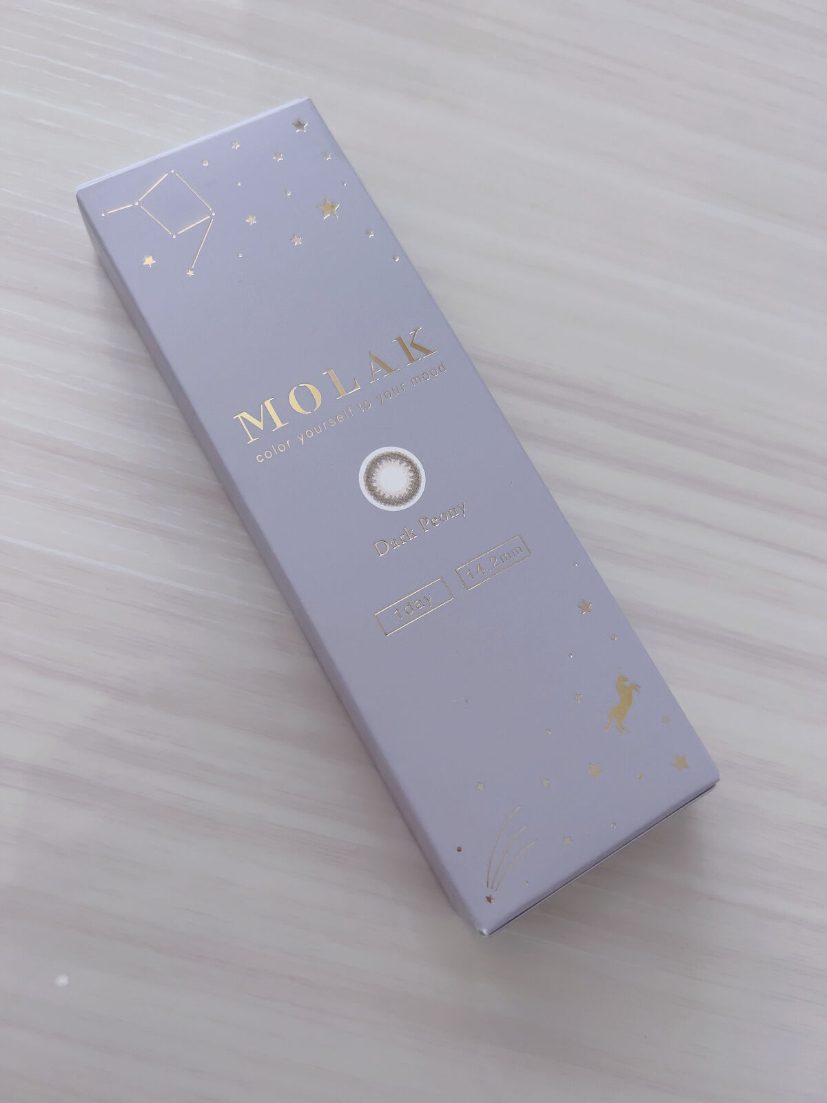 MOLAK 1day ダークピオニー/MOLAK/ワンデー（１DAY）カラコンを使ったクチコミ（2枚目）