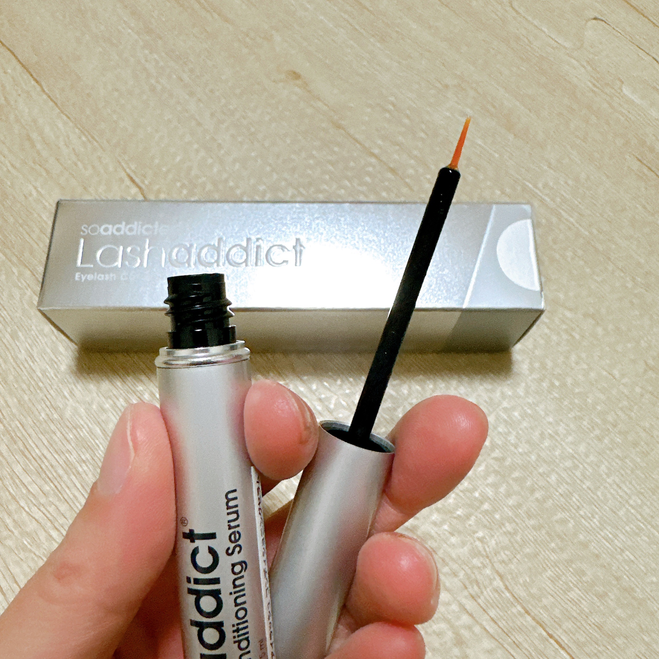 ラッシュアディクト アイラッシュコンディショニングセラム/soaddicted/まつげ美容液を使ったクチコミ（3枚目）