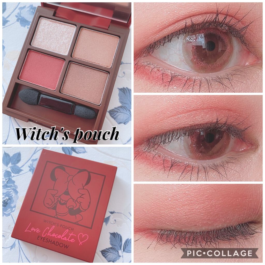 Love Chocolate アイシャドウ/Witch's Pouch/アイシャドウパレットを使ったクチコミ（1枚目）