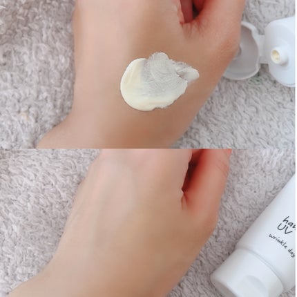 ハンド UV リンクルデイクリーム W/ナリスアップ/ハンドクリームを使ったクチコミ(2枚目)