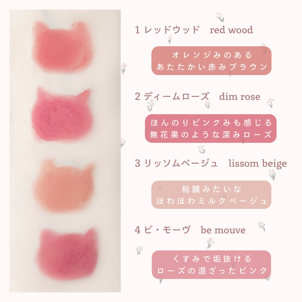 ブリーズベルベットティント 03 リッソムベージュ/Flynn/リップティントを使ったクチコミ（3枚目）