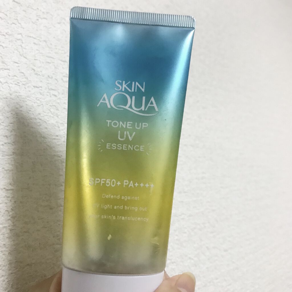 スキンアクア トーンアップUVエッセンス/スキンアクア/日焼け止めクリームを使ったクチコミ（2枚目）