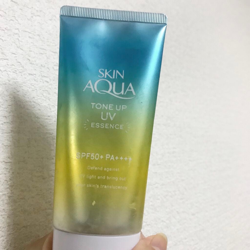 スキンアクア トーンアップUVエッセンス/スキンアクア/日焼け止めクリームを使ったクチコミ(2枚目)