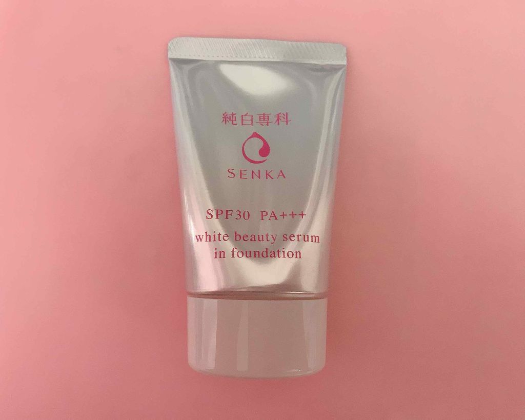 純白専科 すっぴん色づく美容液フォンデュ/SENKA(専科)/リキッドファンデーションを使ったクチコミ(2枚目)