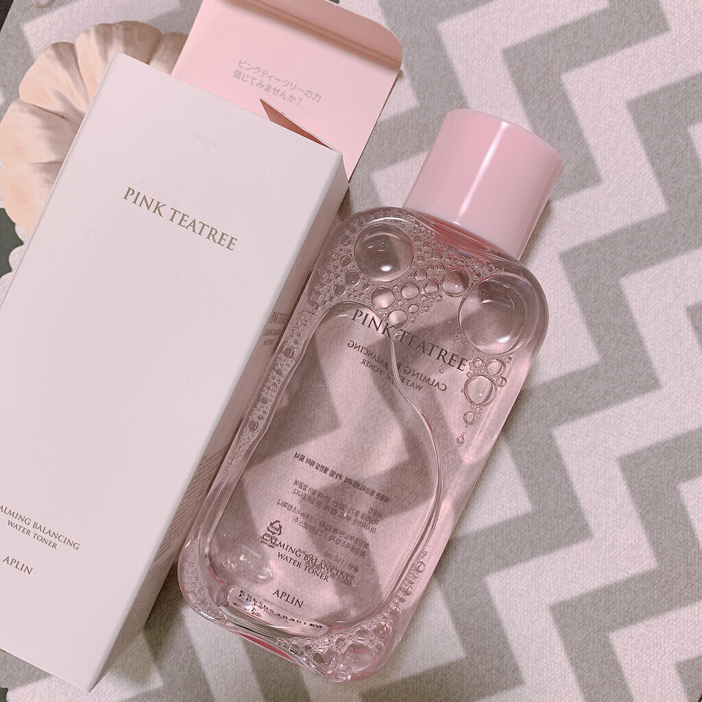 ピンクティーツリートナー/APLIN/化粧水を使ったクチコミ（3枚目）