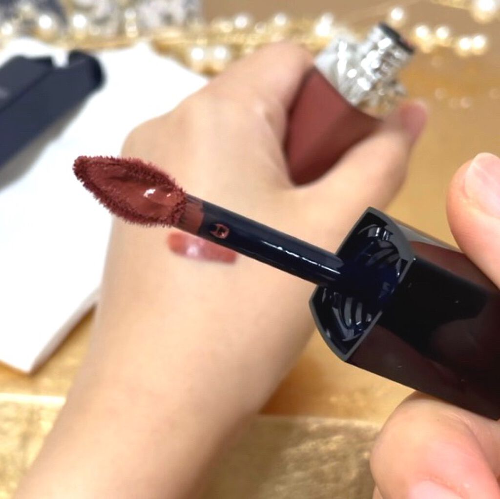 ルージュ ディオール フォーエヴァー リキッド/Dior/口紅を使ったクチコミ(3枚目)