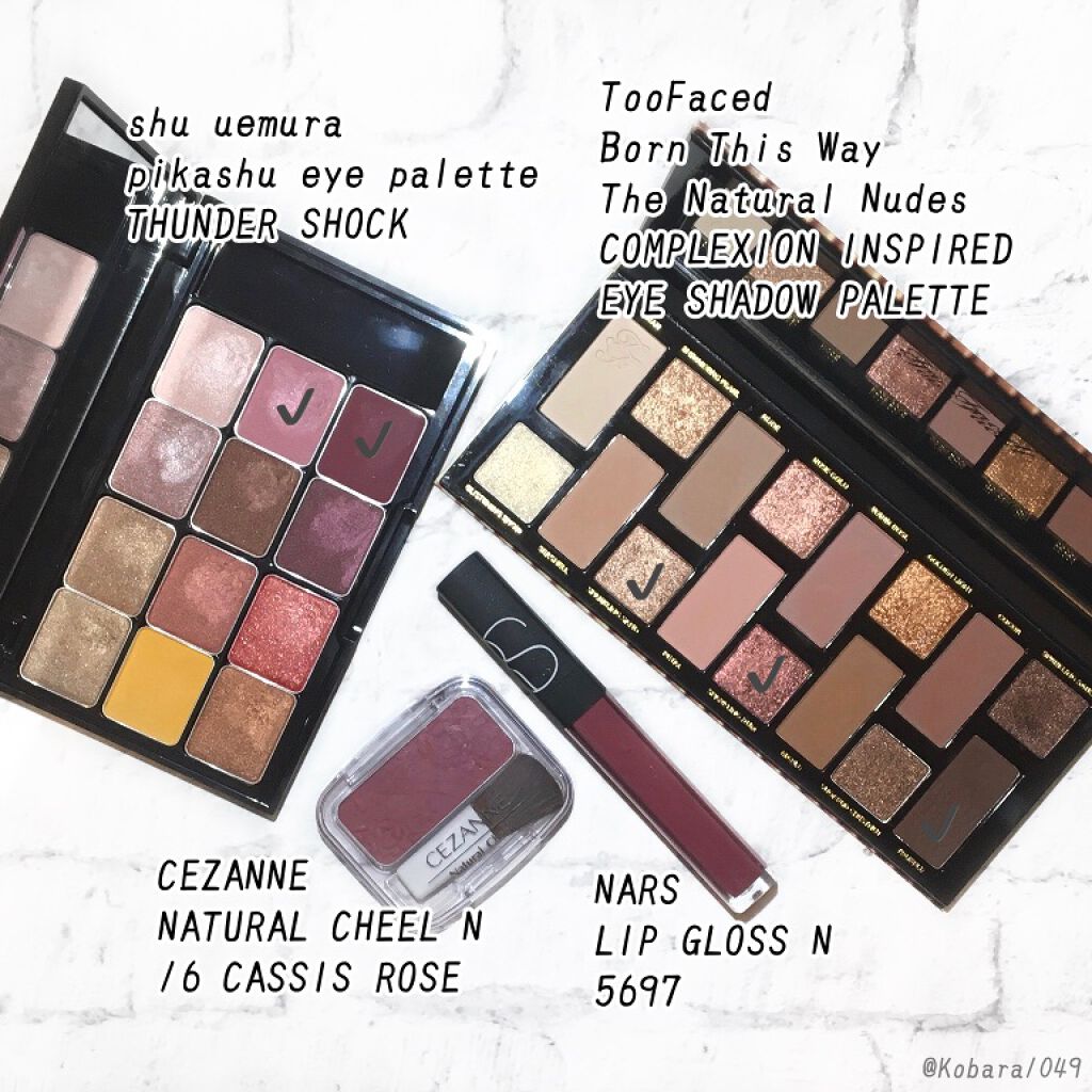 ナチュラル チークN/CEZANNE/パウダーチークを使ったクチコミ（3枚目）