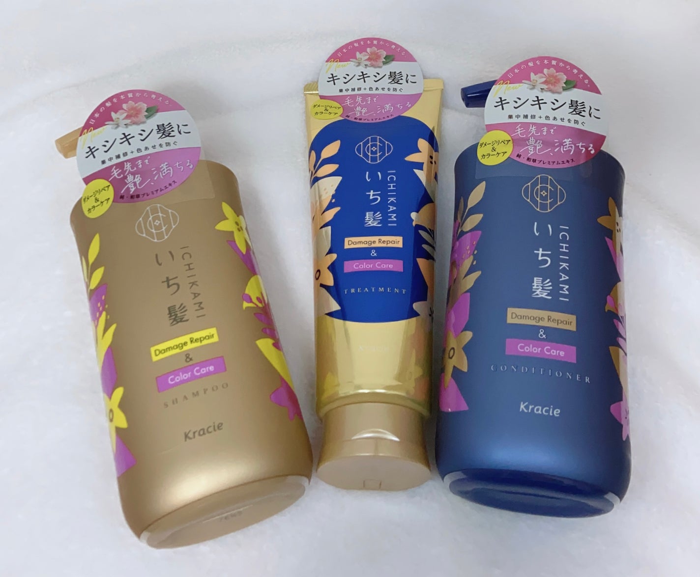 ダメージリペア&カラーケア シャンプー/コンディショナー/いち髪/市販シャンプーを使ったクチコミ(1枚目)