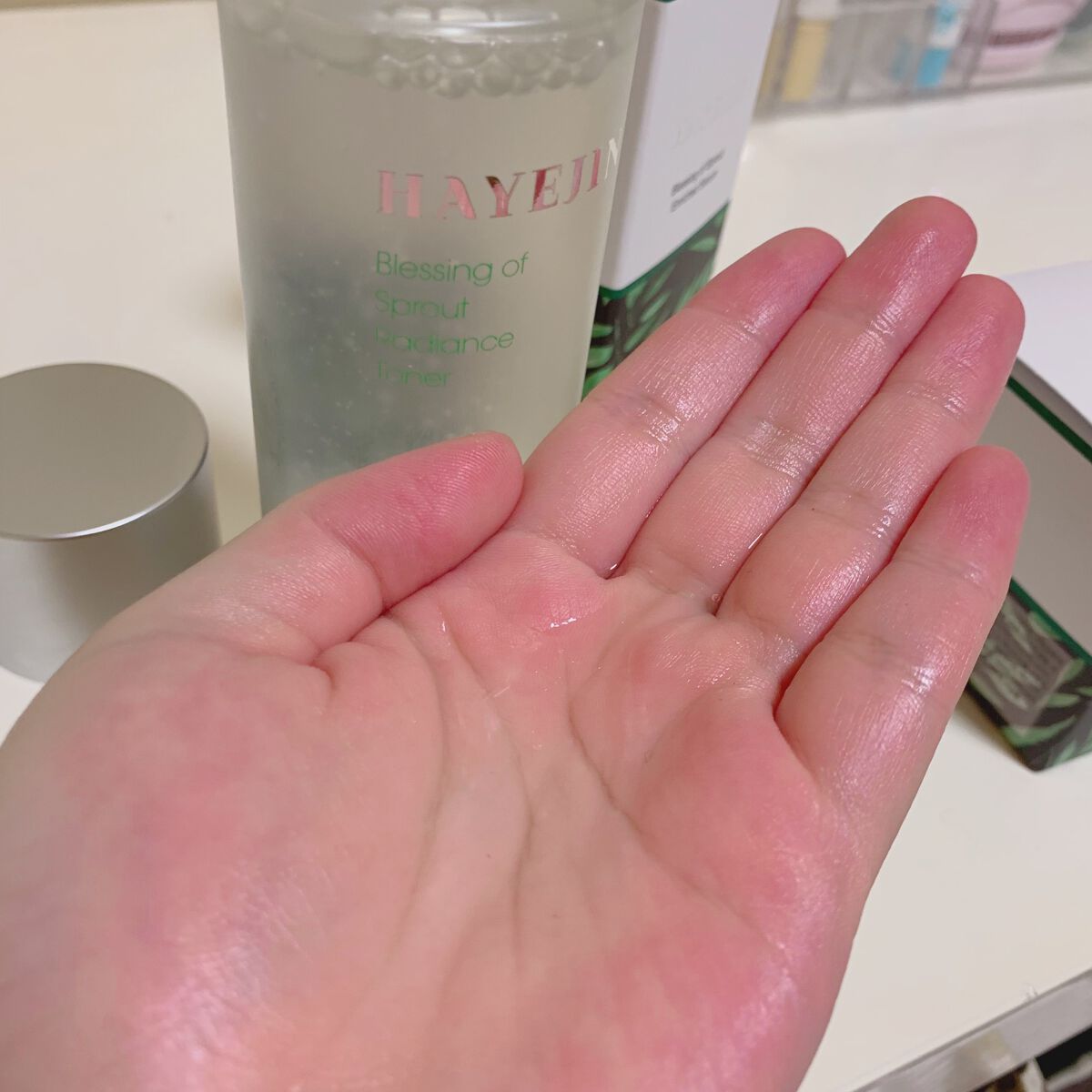 ブレッシングオブスプラウトラディアンストナー/HAYEJIN/化粧水を使ったクチコミ(2枚目)