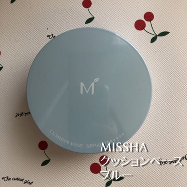 M クッションベース（ブルー）/MISSHA/化粧下地を使ったクチコミ（2枚目）