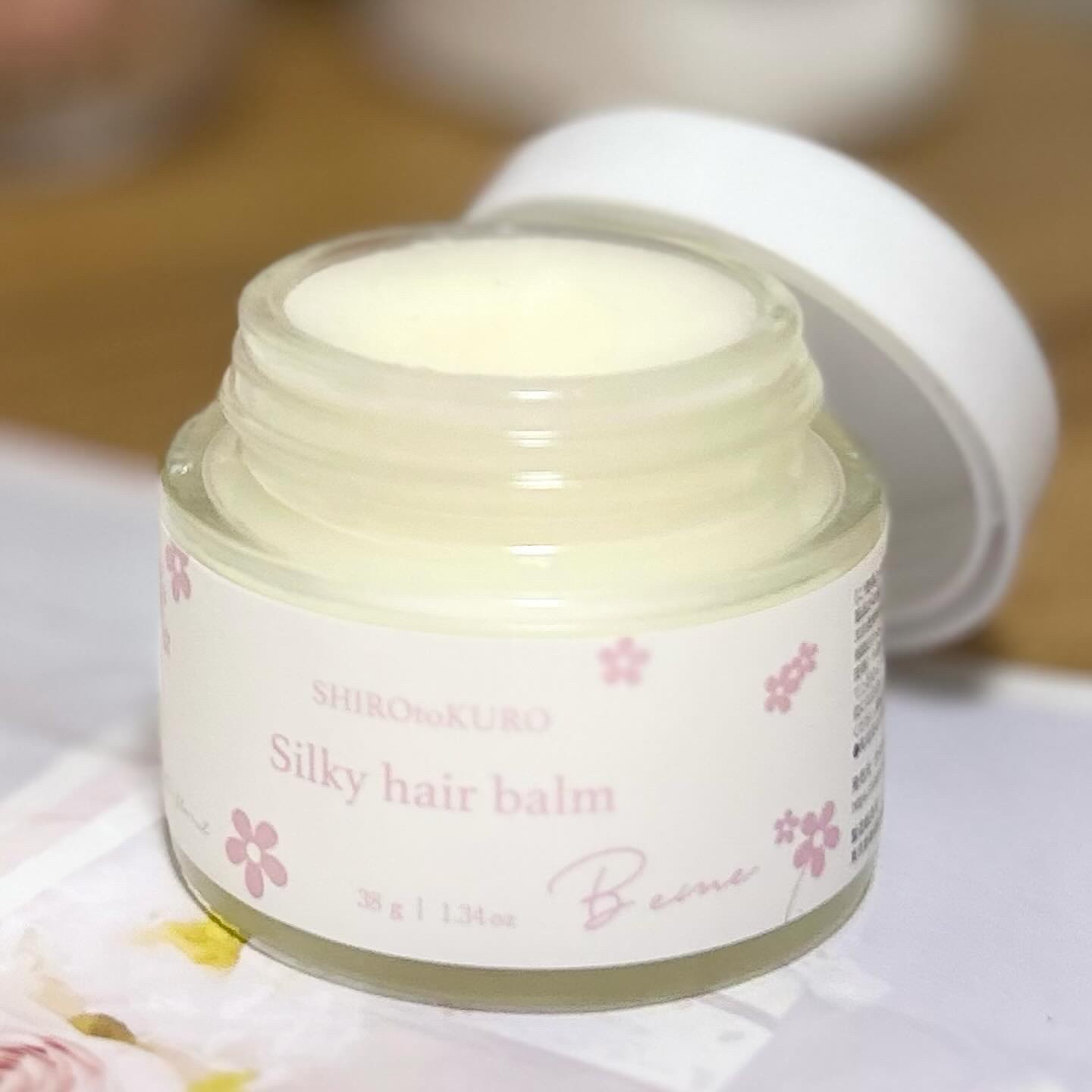 Bemeシルキーヘアバーム/SHIROtoKURO/ヘアバームを使ったクチコミ（2枚目）