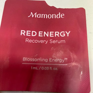 Mamonde Red Energy Recovery Serum/Mamonde/美容液を使ったクチコミ（1枚目）