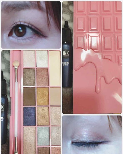 アイラブチョコレート/MAKEUP REVOLUTION/アイシャドウパレットを使ったクチコミ(1枚目)