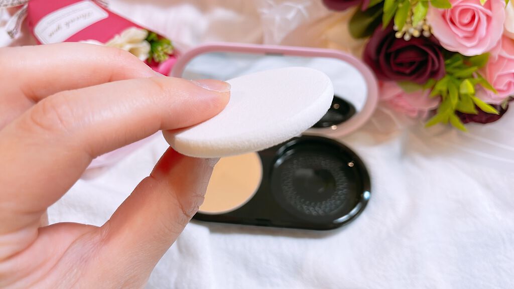 ライトフル C3 ナチュラル シルク パウダーファンデーション/M・A・C/パウダーファンデーションを使ったクチコミ(2枚目)