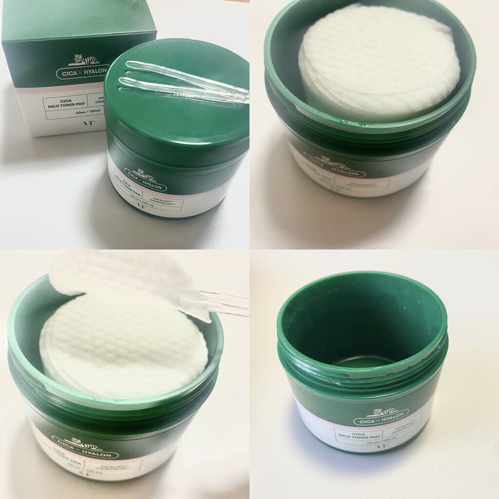 CICA マイルドトナーパッド/VT/トナーパッドを使ったクチコミ（2枚目）