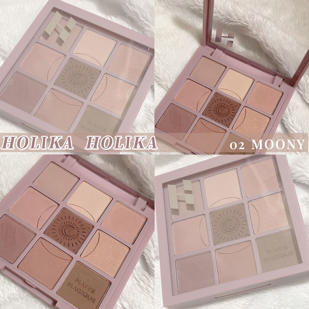 マイフェイブムードアイパレット 9カラー/HOLIKA HOLIKA/アイシャドウパレットを使ったクチコミ（1枚目）