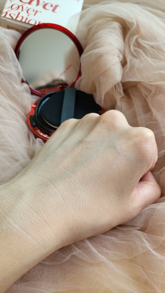 プロテーラービーベルベットカバークッション/espoir/クッションファンデーションを使ったクチコミ(5枚目)