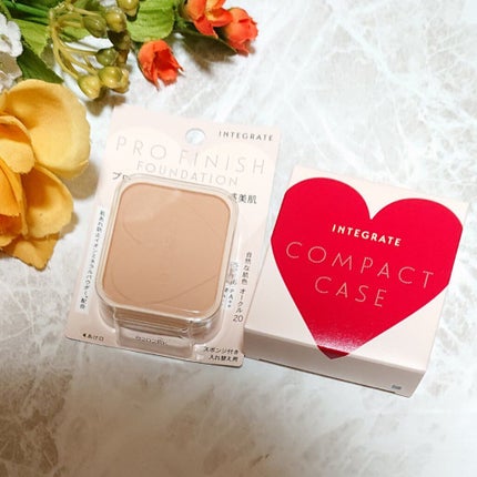 プロフィニッシュファンデーション/インテグレート/パウダーファンデーションを使ったクチコミ(1枚目)