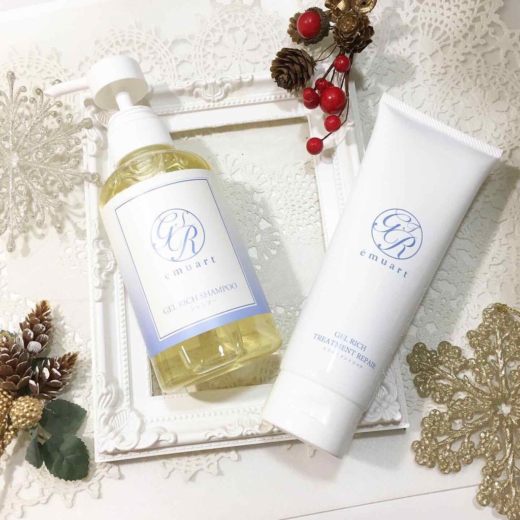 ゲルリッチシャンプー/emuart(エミュアール)/サロンシャンプーを使ったクチコミ（1枚目）