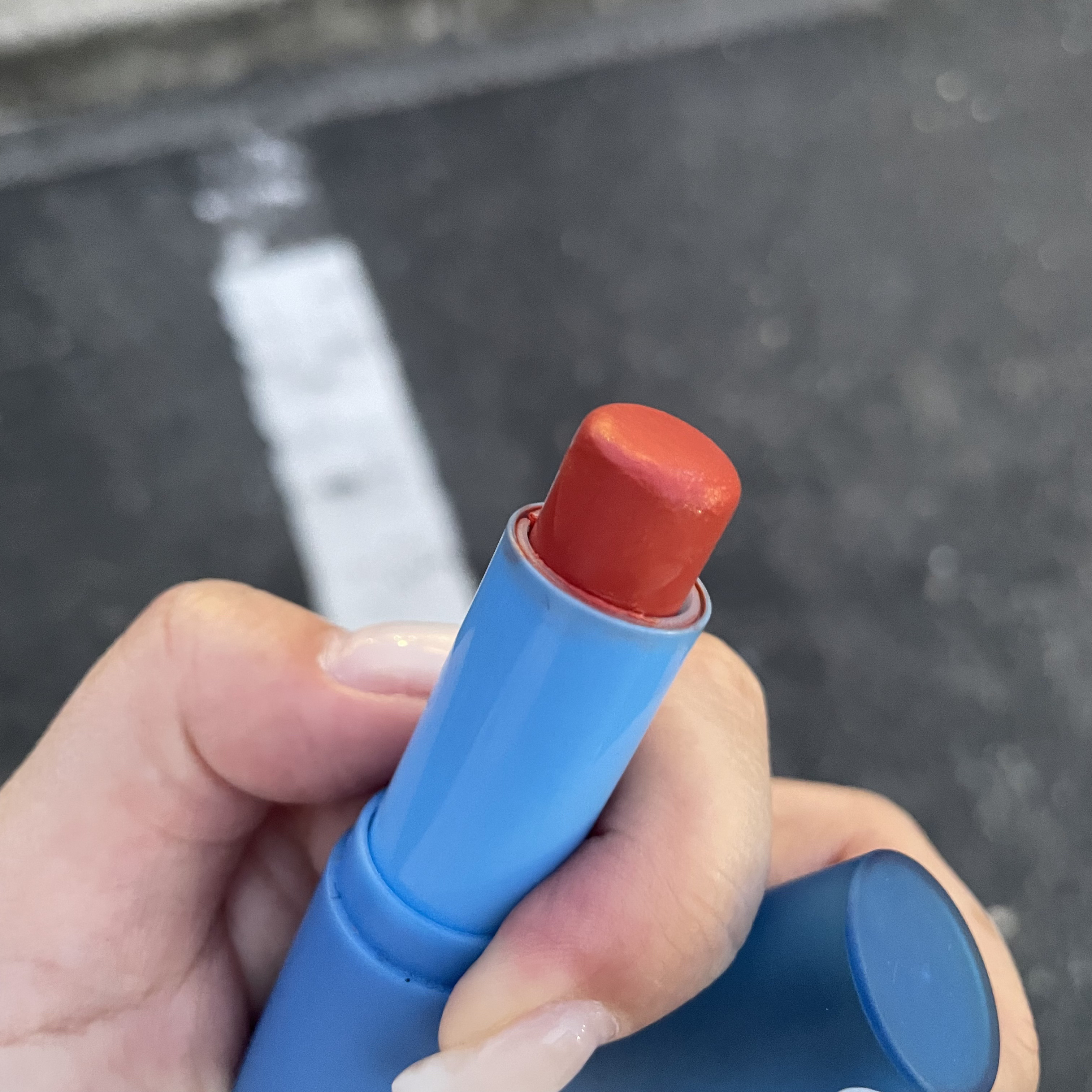 パウダークリームリップバーム/TOCOBO/リップバームを使ったクチコミ（2枚目）