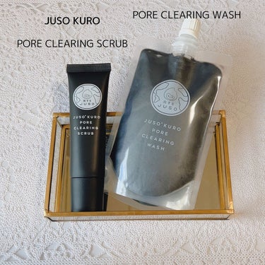 JUSO KURO WASH/旅するJUSO/洗顔フォームを使ったクチコミ（2枚目）