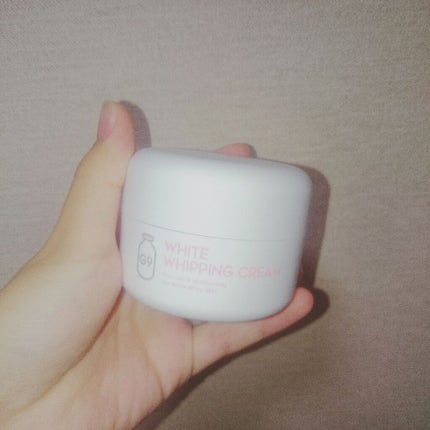 WHITE WHIPPING CREAM(ウユクリーム)/G9SKIN/化粧下地を使ったクチコミ(2枚目)