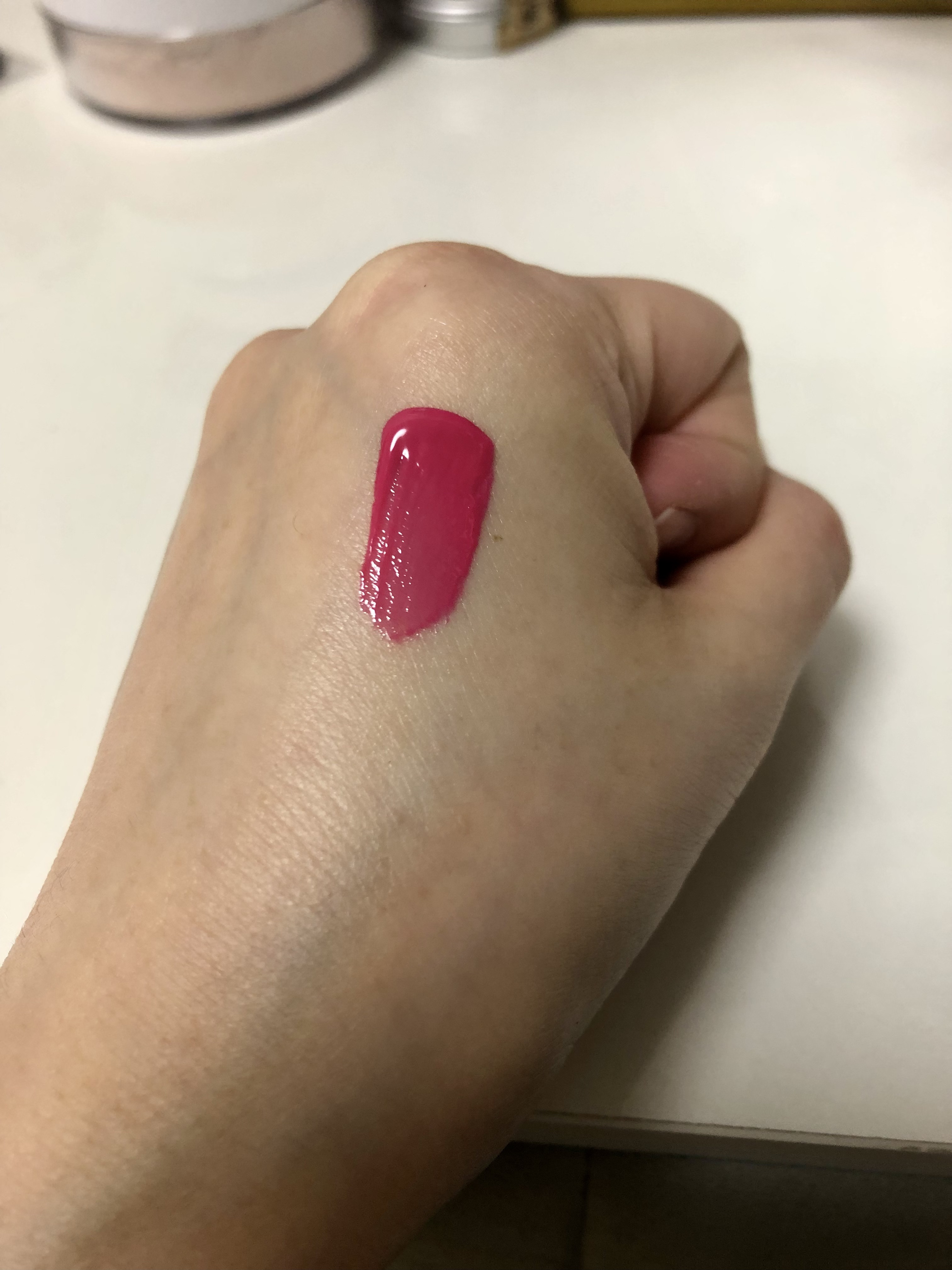 mood glow tint 06 ゲットオーバー/Coralhaze/口紅を使ったクチコミ（3枚目）