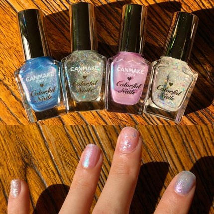 カラフルネイルズ/キャンメイク/マニキュアを使ったクチコミ(2枚目)
