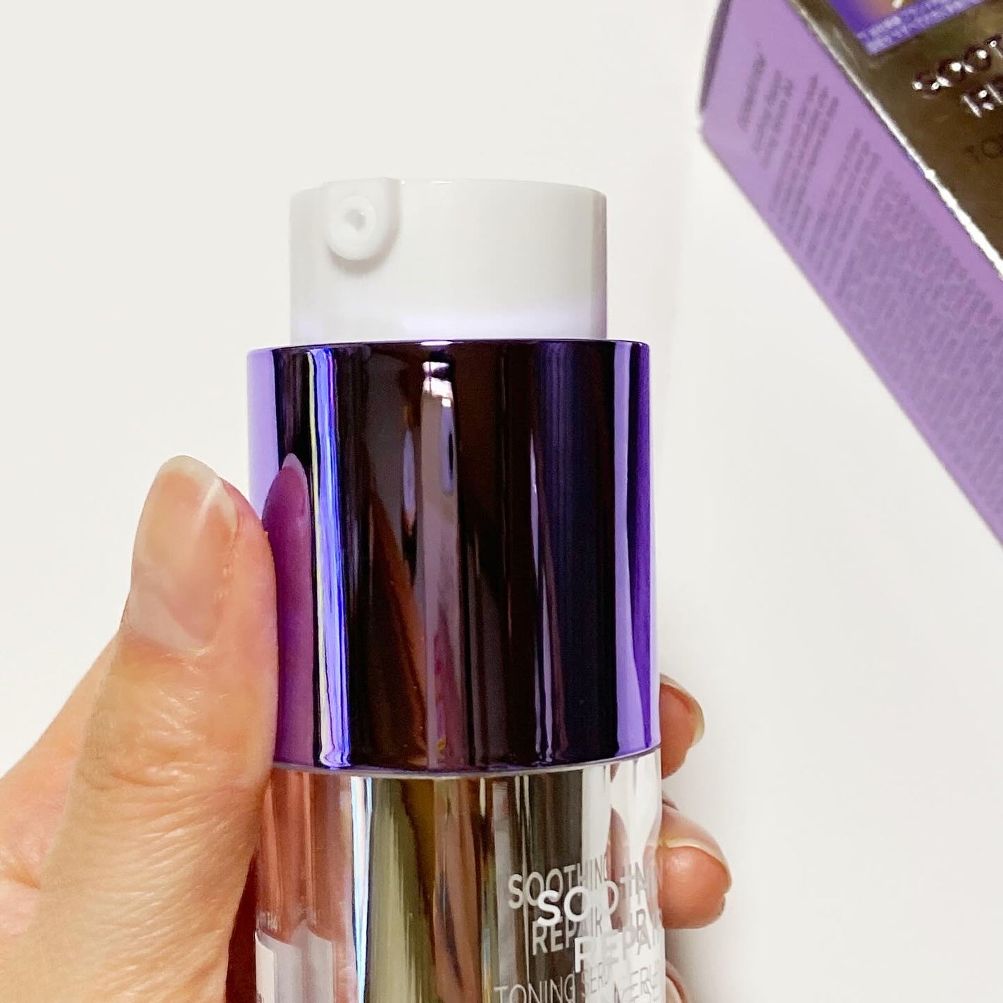 SOOTHING REPAIR TONING SERUM R4/ダーマファーム/美容液を使ったクチコミ(3枚目)