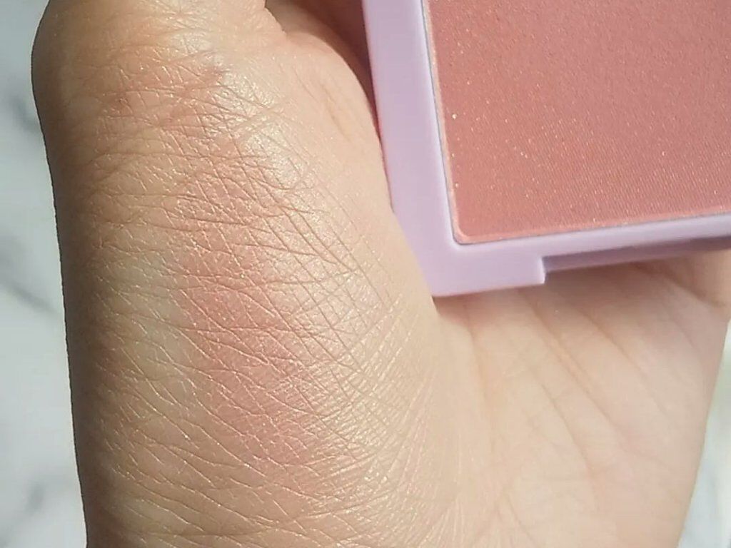 スポットライトチークパウダーブラッシャー/unce/パウダーチークを使ったクチコミ（3枚目）