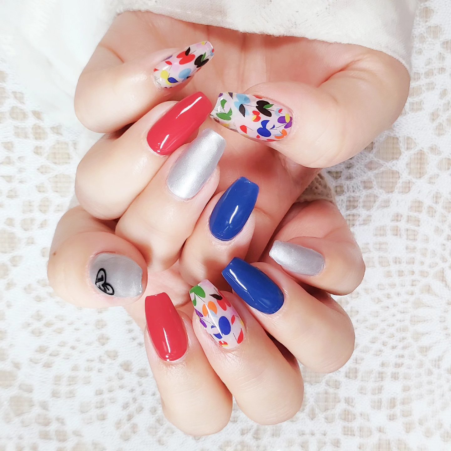 GLAZE グレーズ 半硬化タイプジェルネイルシール/DASHINGDIVA MAGICPRESS/ネイルシールを使ったクチコミ（1枚目）