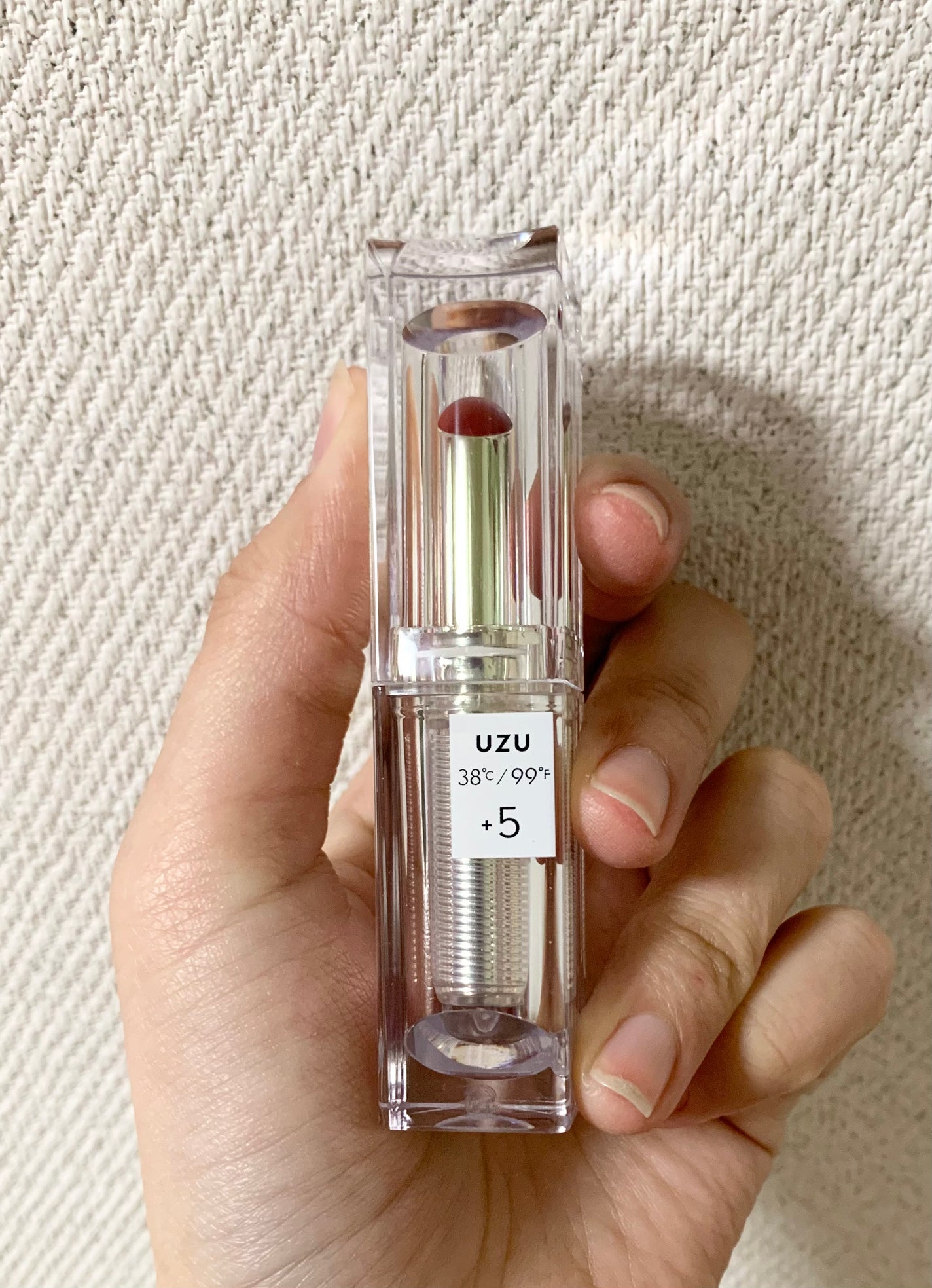 38°C / 99°F Lipstick <TOKYO>/UZU BY FLOWFUSHI/口紅を使ったクチコミ(1枚目)