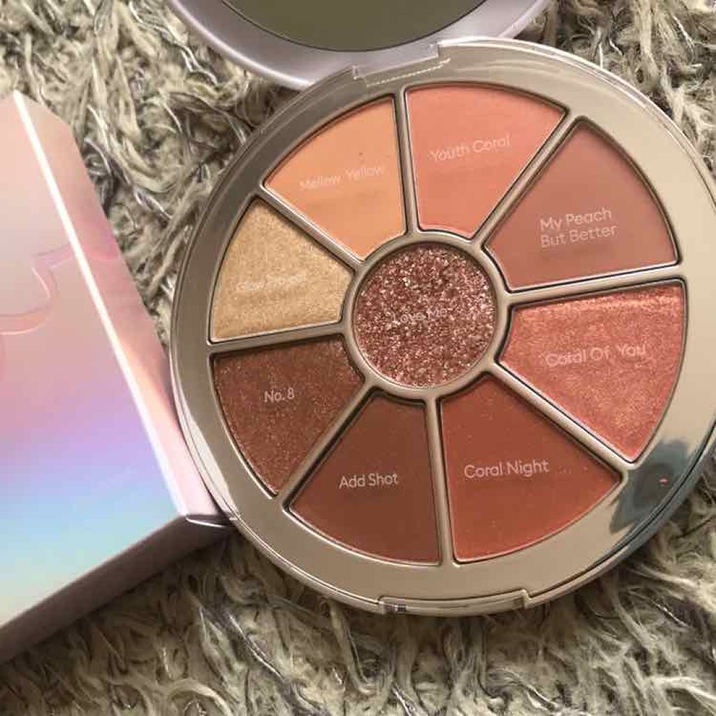 グロウエディションカラーフィルターシャドウパレット/MISSHA/アイシャドウパレットを使ったクチコミ（3枚目）