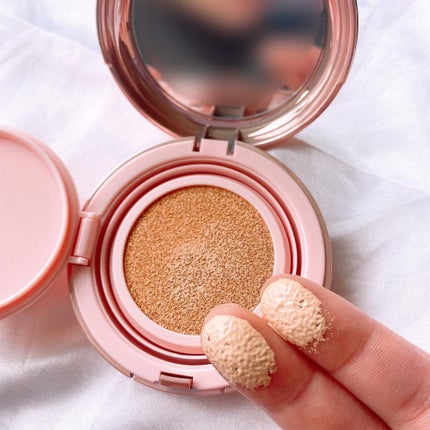 ハイパーカバーフィットクッション グラファイト/APRILSKIN/クッションファンデーションを使ったクチコミ(2枚目)