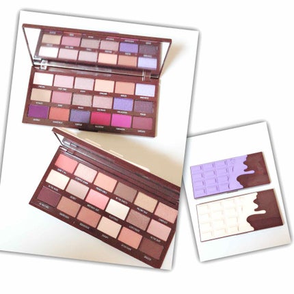 アイラブチョコレート/MAKEUP REVOLUTION/アイシャドウパレットを使ったクチコミ(2枚目)