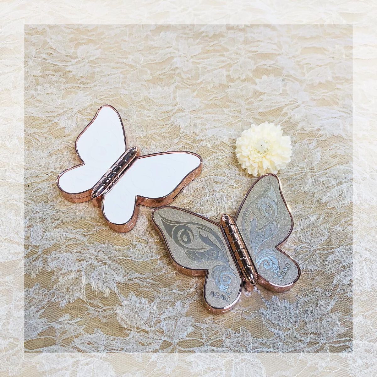 バタフライアイシャドウパレット/AGAG/アイシャドウパレットを使ったクチコミ(6枚目)