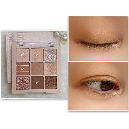 シャドウパレット/dasique/アイシャドウパレットを使ったクチコミ(5枚目)