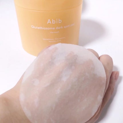 グルタチオンソームダークスポットパッドビタタッチ/Abib /トナーパッドを使ったクチコミ(1枚目)