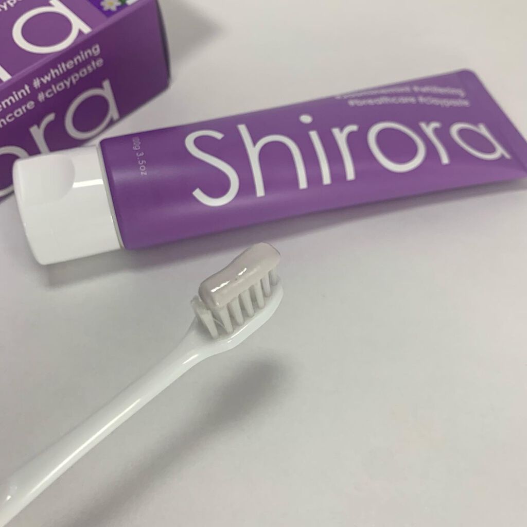 シローラクレイホワイトニング/Shirora/歯磨き粉を使ったクチコミ(3枚目)