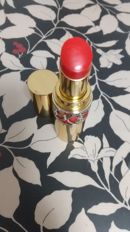 ルージュ ヴォリュプテ シャイン/YVES SAINT LAURENT BEAUTE/口紅を使ったクチコミ(3枚目)
