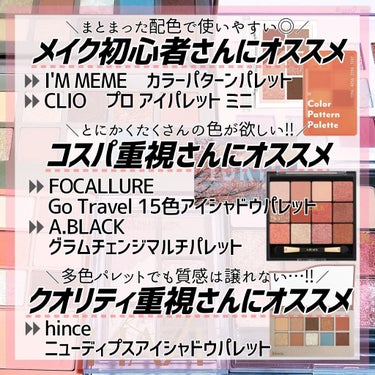 アイムカラーパターンパレット/i’m meme/メイクアップキットを使ったクチコミ（10枚目）