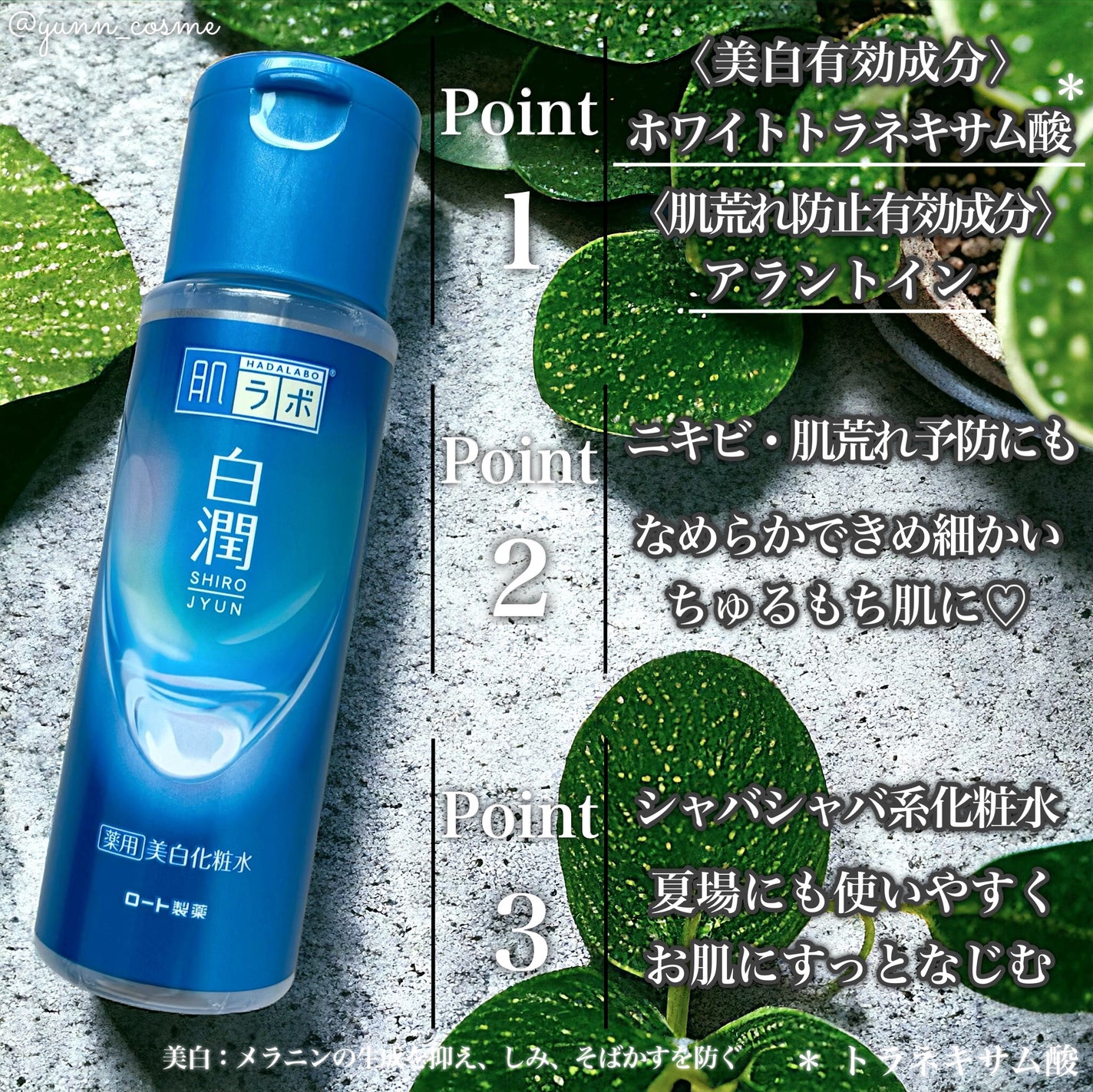 白潤 薬用美白化粧水/肌ラボ/化粧水を使ったクチコミ(2枚目)