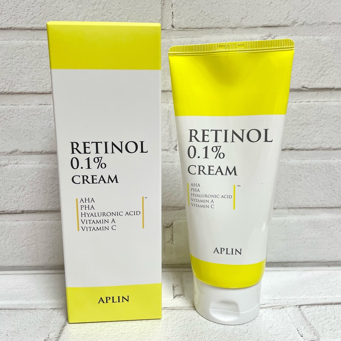 レチノール0.1クリーム/APLIN/フェイスクリームを使ったクチコミ（1枚目）