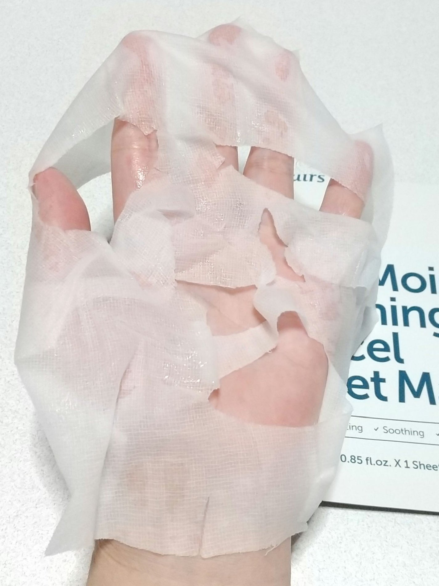 リッチモイストスージングテンセルシートマスク(25ml)/Klairs/シートマスク・パックを使ったクチコミ(2枚目)