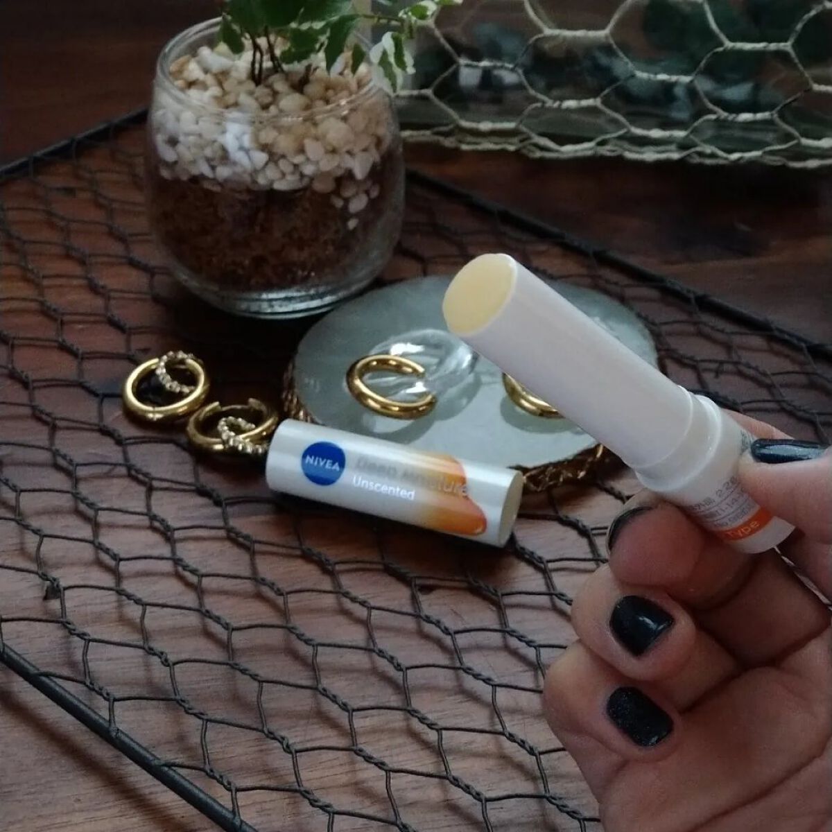 ニベア ディープモイスチャーリップ メルティタイプ/ニベア/リップクリームを使ったクチコミ（3枚目）