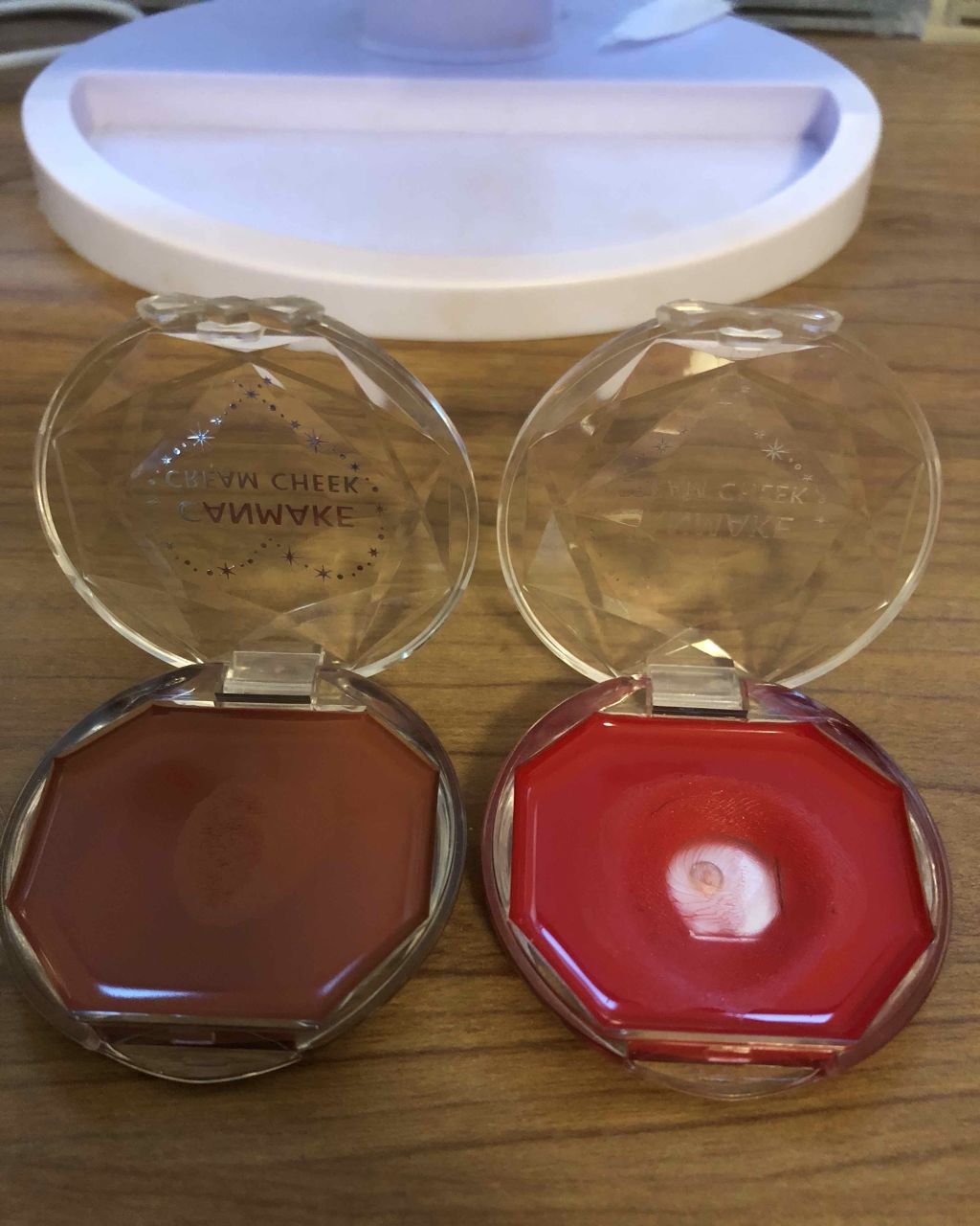 クリームチーク（クリアタイプ）/キャンメイク/ジェル・クリームチークを使ったクチコミ（1枚目）