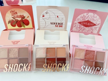 TONYMOLY ザショッキングスピンオフパレット

02 Love Rosy ピンク系
03 Tan Jujube オレンジブラウン
05 Vintage Nude オールマット

捨て色なしでアイシ