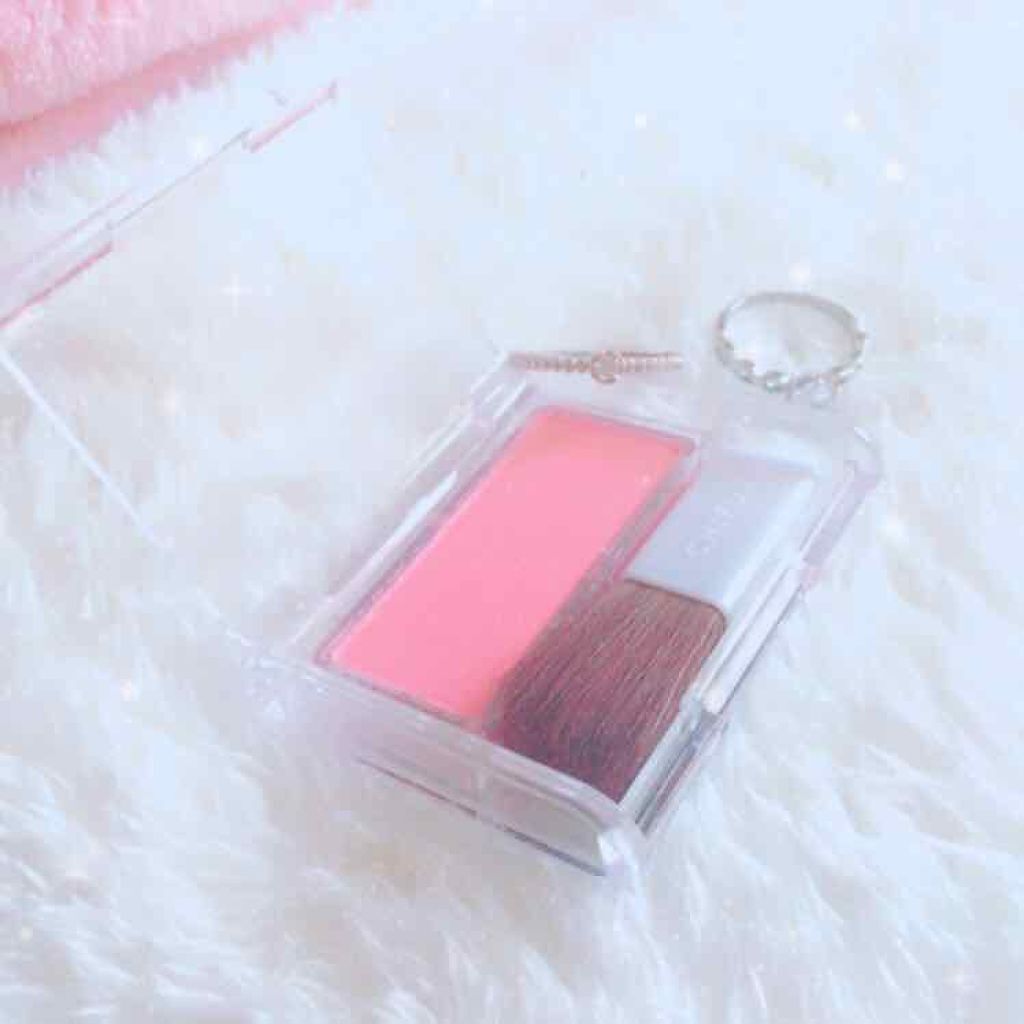 チーク カラー(ブラシ付)/ちふれ/パウダーチークを使ったクチコミ(2枚目)